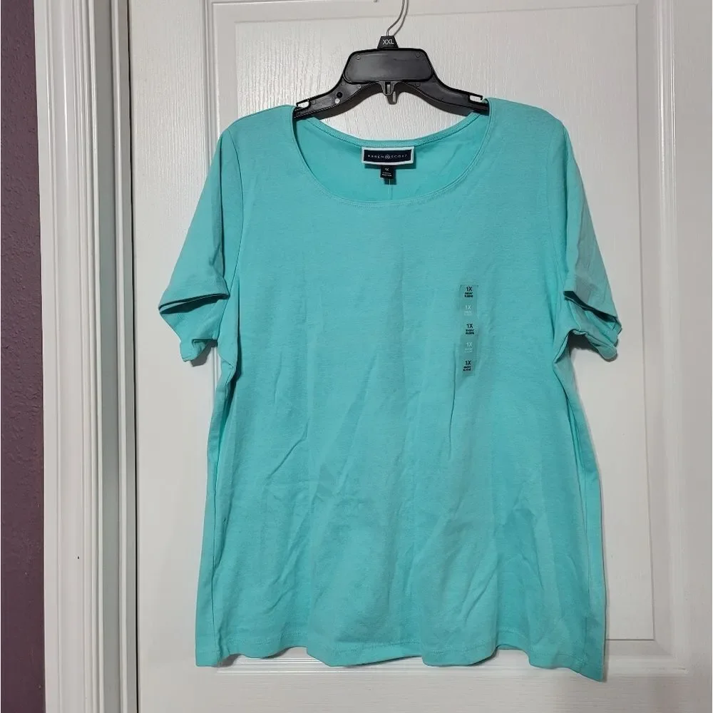 Karen Scott Top - Picture 1 of 5